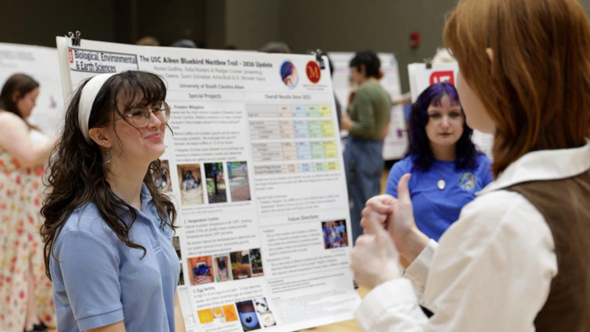 USCA's Scholar Showcase featured the research of approximately 100 students and 40 faculty. The day-long event highlighted the collaboration between students and faculty from all disciplines. (courtesy photo)