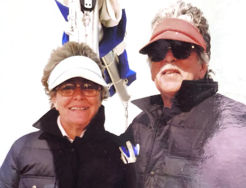 After losing her husband, Stewart Bell Fox (right), in 2014, Dr. Rose Lee Hayes (left) wanted to establish a memorial that would serve as an active part of the community.