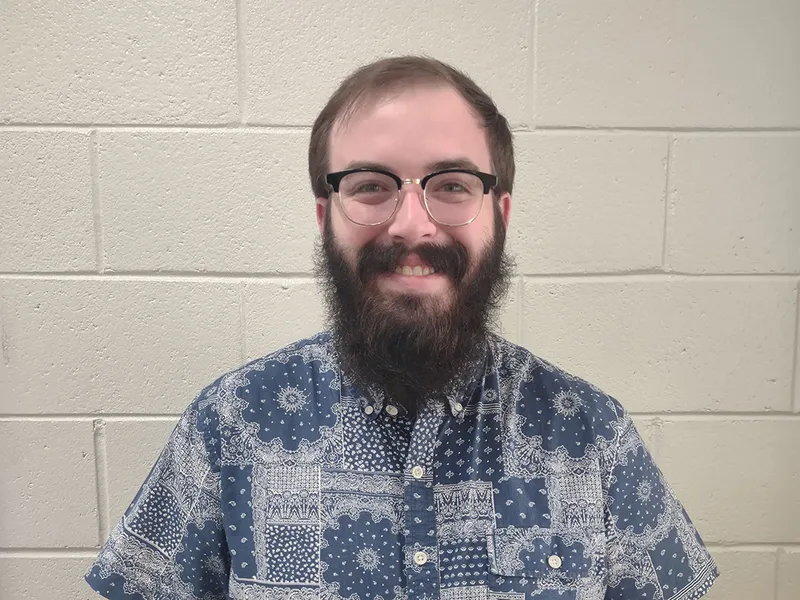 Derek Rhodes, USCA '24, teaches history at North Augusta High School.  He is one of several alumni nominated for Aiken Country Public School District's First Year Teacher of the Year.  The final selection will be announced in March.