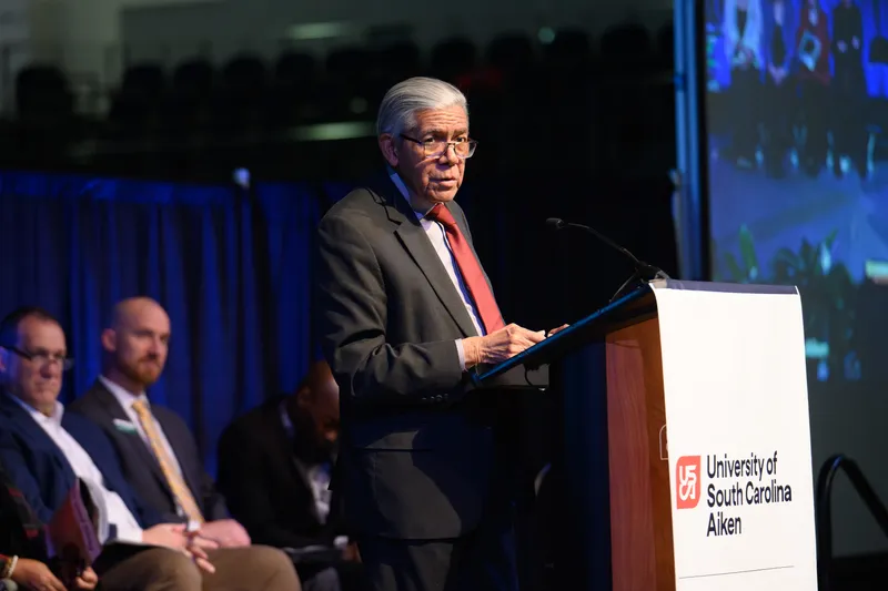 Cecil Williams shared his powerful firsthand experiences documenting the civil rights movement in South Carolina during his keynote address.