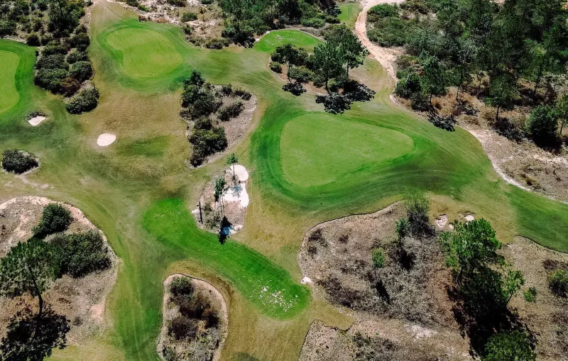 Local and visiting golfers can play the Chalk Mine at USCA, which opens to the public during Masters Week. (USCA Photo)