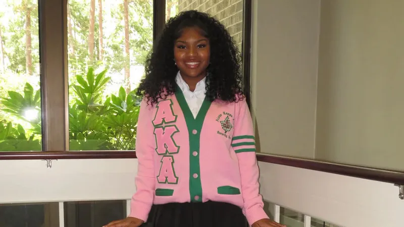 The Rotary Club of Aiken named USCA’s Chelce Dicks as its Student of the Month for September.