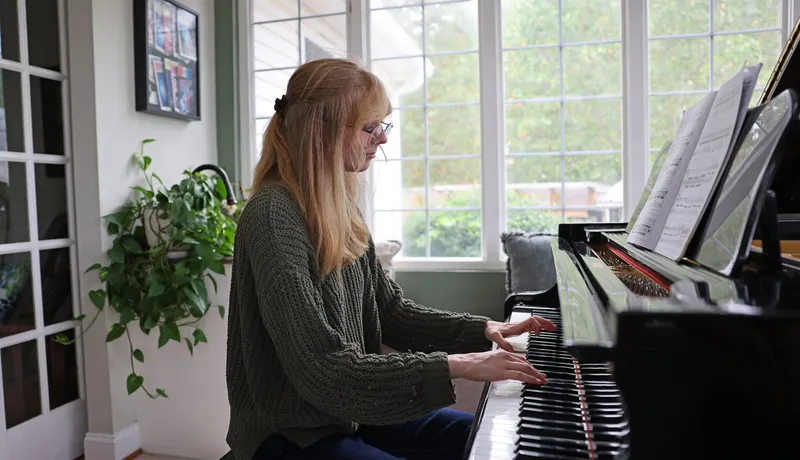 Hailey Goodwin is a piano studies major at USCA