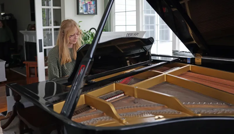 Hailey Goodwin is a piano studies major at USCA. [Courtesy Photo]