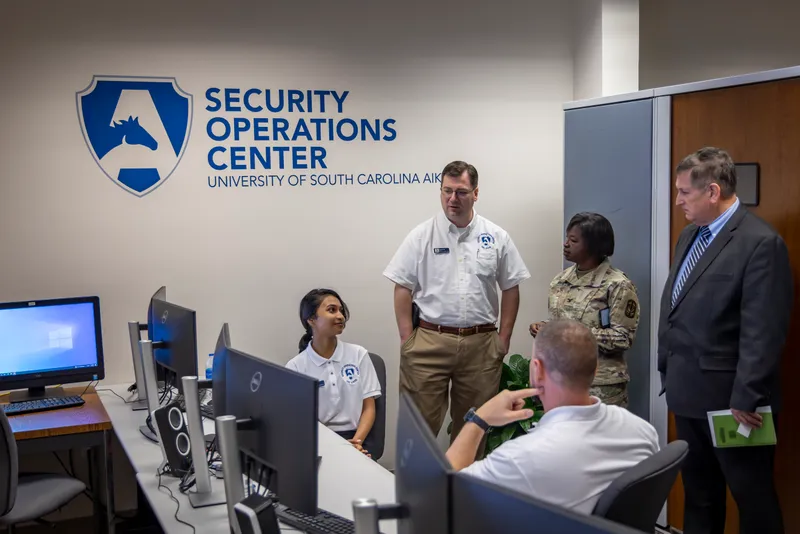 USCA's RSOC launched in March of 2024 and has already partnered with non-profits, municipalities, and school districts to bolster cybersecurity efforts within the area.