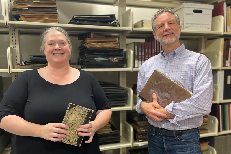 USCA Associate Professors Deborah Harmon (left) and Todd Hagstette (right) were recently approved for nearly $14,000 in funding to support the development of research opportunities for students in multiple academic disciplines from the Porter Fleming Fund.