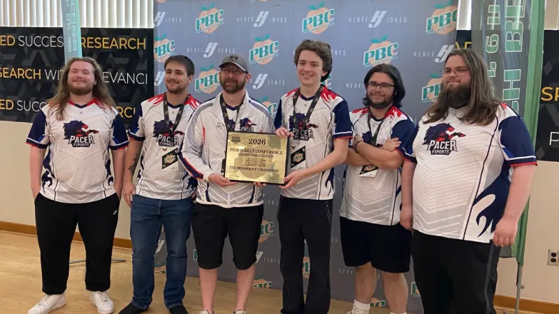 The USCA League of Legends team won the champions division of the Peach Belt Championship April 3-4 at Kennesaw State University