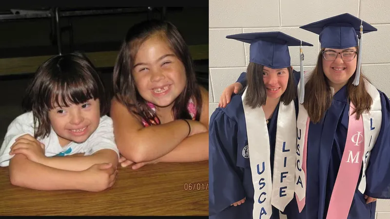 From left to right: Jules Gray and Ava Shahbahrami