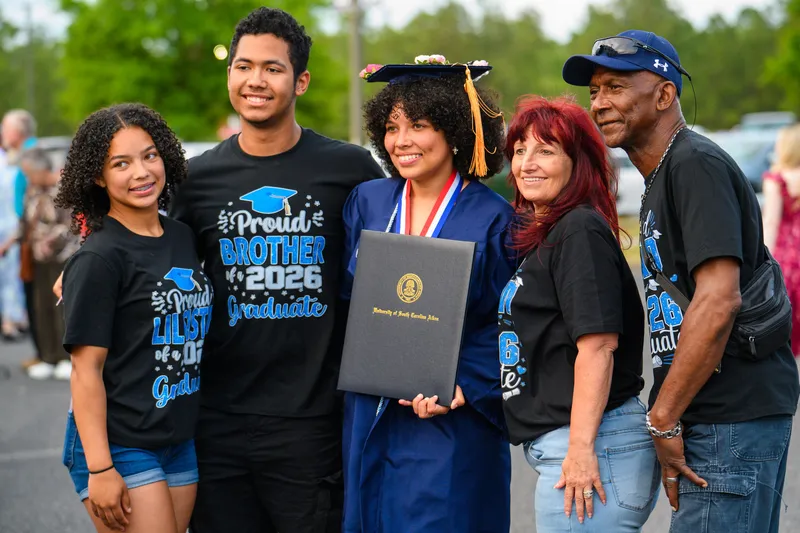 More than 400 graduates participated in the commencement ceremony held May 6.