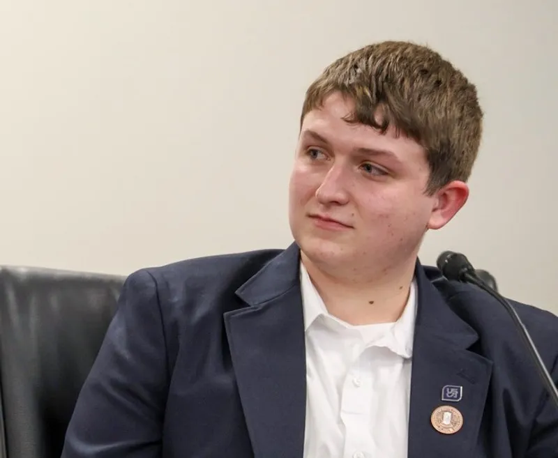The Rotary Club of Aiken named Preston Gillespie its Student of the Month for April.